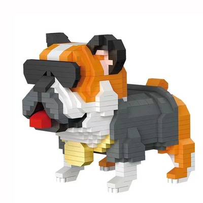 Bulldoggen Bausteine Mikrosteine Kinder Kreativ Lernspiel Modellbau