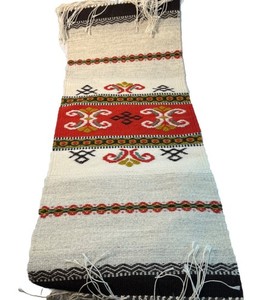 SMALL SCANDINAVIAN WOOL PRAYER RUG OR WALL HANGING