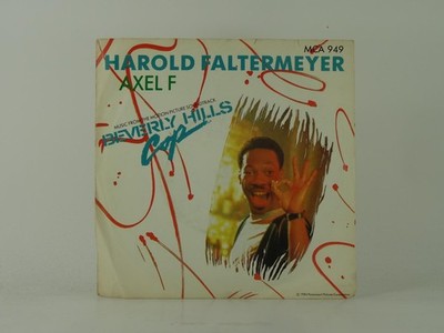 HAROLD FALTERMEYER AXEL F (1) (22) 2 Track 7'' Single including Picture Sleeve MC