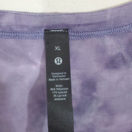 Lululemon Always Agile Tank Top Spray Dye Diamond Dye Dusky Lavender NWT XL Mens - Picture 13 of 13
