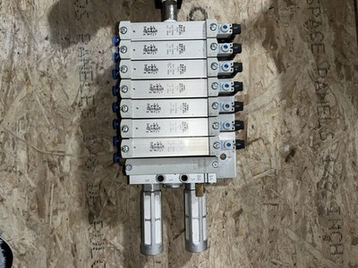 FESTO Solenoid Manifold and Air regulator
