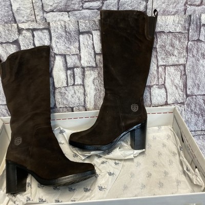 US Polo Stiefel 40 Wildleder Lang 1xgetragen 17A120