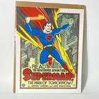 Vintage Superman Metal Sign DC Comics 1994 Man of Tomorrow Pop Art 12 x 16 inch
