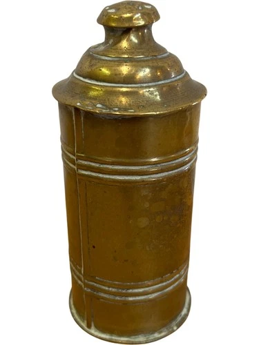 Trench Art Brass Shell Collectable Military Decor