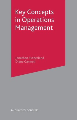 Key Concepts in Operations Management Jonathan Sutherland Taschenbuch Englisch
