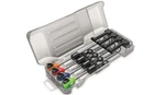 Fox MK3 Swinger 4 Rod Set / Red Orange Green Blue / Carp Fishing Bite Indication