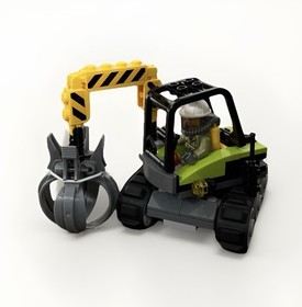 LEGO City 60123 Volcano Supply Helicopter with Figures and Instructions