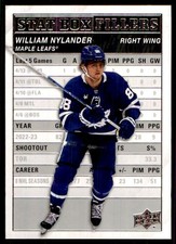 2023-24 Upper Deck Stat Box Fillers William Nylander Toronto Maple Leafs #SB-16
