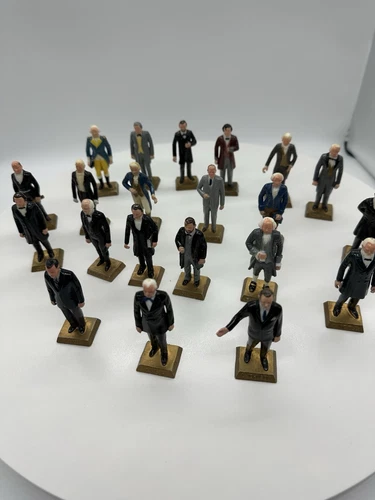 21 MARX PRESIDENTS Vintage 1960s 2.5" Figure Lot