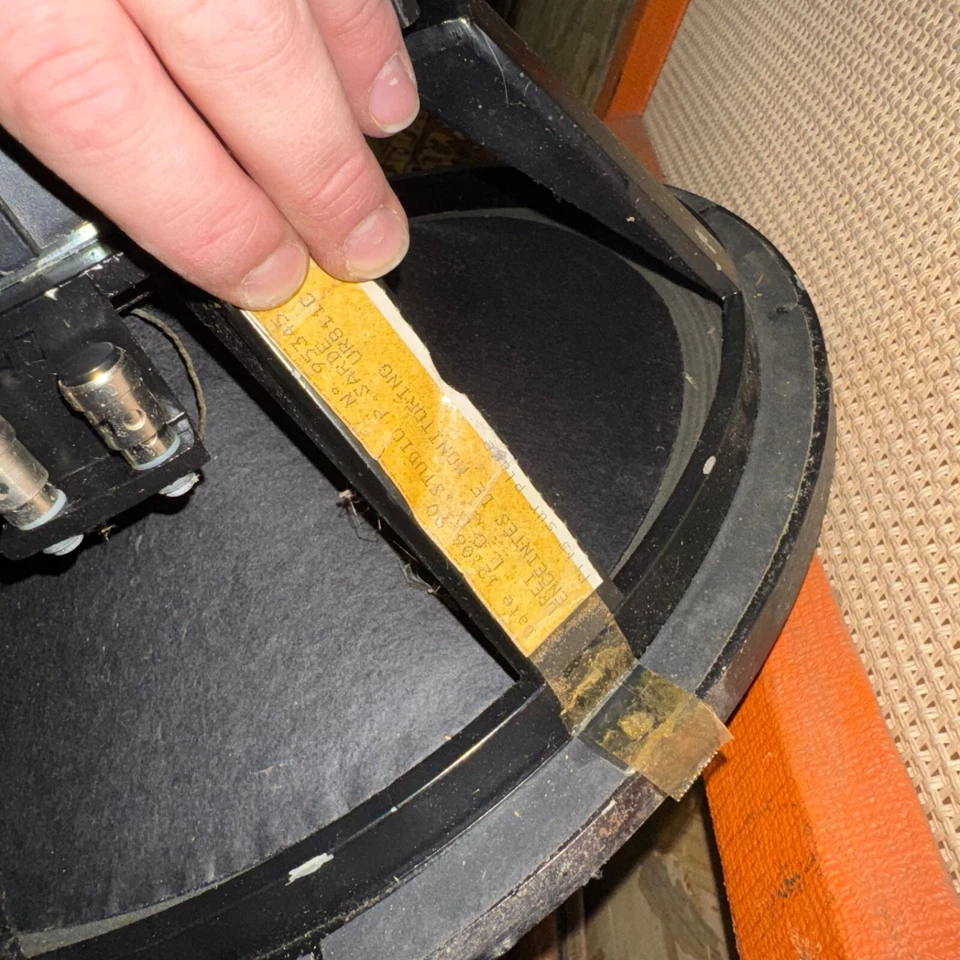 Driver de alto-falante vintage década de 1980 Altec Lansing Urei EUA 801B 15 com 2425H JBL - Imagem 3 de 4