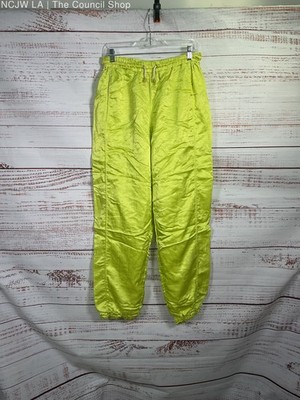 Laurel Neon Green Drawstring Pants - Size 44
