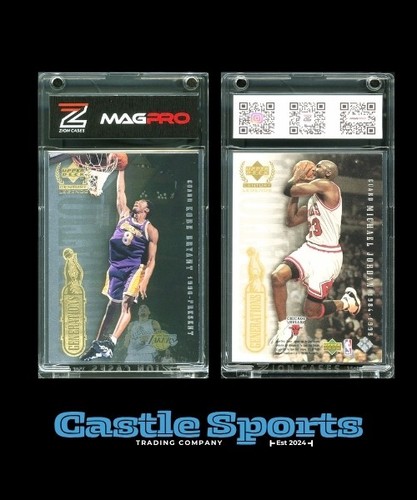 Kobe Bryant / Michael Jordan #NA — 1999 Upper Deck Century Legends Generations basketball card