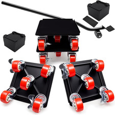 Heavy Duty Industrial Furniture Movers with Wheels, Dolly, Lifter, Sliders, 5 Ro