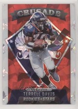 2021 Panini Rookies & Stars Crusade Red Ice Prizm Terrell Davis #CR-15 HOF 4g0