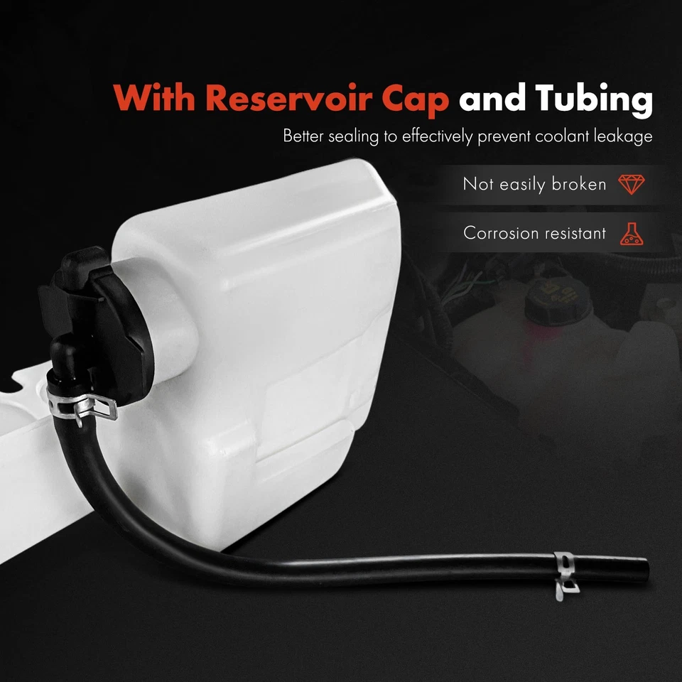 冷却液水库带盖子和软管适用于丰田普锐斯 2001 2002 2003 1.5L 1647021010 — 第 3/4 张图片