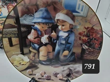 Complete Set of 12 Hummel Little Companions Collector Plates-s0mn