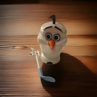 Frozen Olaf Slushy Tasse und Löffel Strohhalm