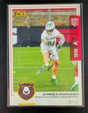 Chris Kavanagh 2025 Premier Lacrosse League Flagship PLL Red Parallel #10 /10 RC