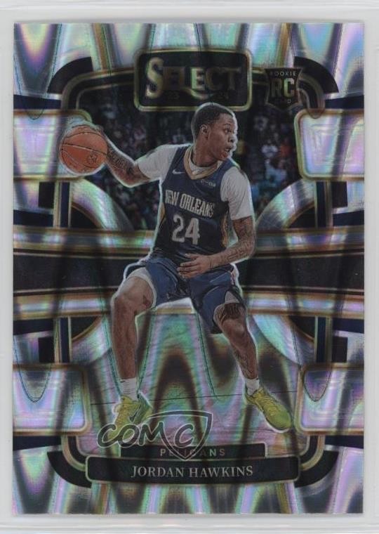2023-24 Panini Select Concourse Tectonic Prizm Jordan Hawkins #72 Rookie RC 1md7