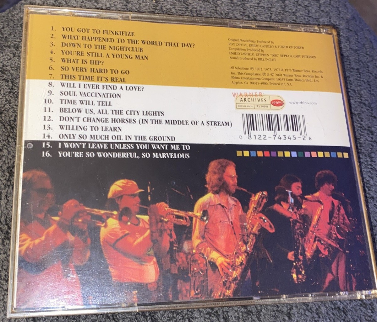 The Very Best of Tower of Power: The Warner Years by Tower of 