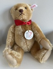 Steiff Teddy Bear New With Tags Jubil.Baer 2002 100th anniversary Mohair Germany