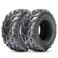 Set 2 ATV Tires 25x8-12 25x8x12 Front 25x10-12 25x10x12 Rear 6 Ply All Terrain