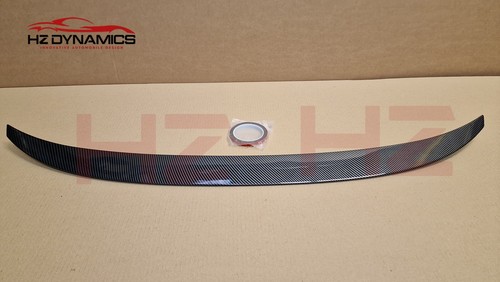 CARBON LOOK REAR BOOT LIP SPOILER SPLITTER FOR BMW 4 SERIES F32 2DR COUPE UK STK - Picture 5 of 10