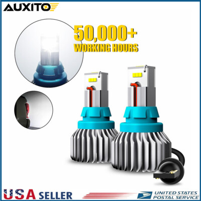 AUXITO Backup 921 T15 912 W16W CSP LED Bulb Back Up Reverse Light White 4000LM Y