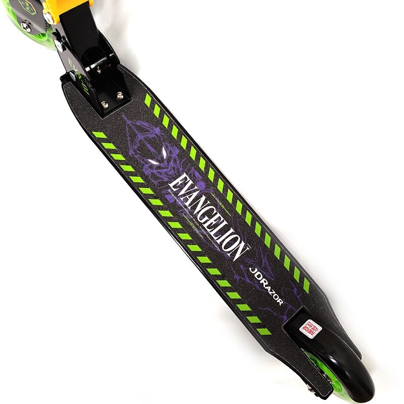 EVANGELION STORE JD RAZOR Unit01 Kick Scooter Aluminum MS-202B-LED