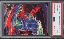 PSA 9 MINT 1994 Marvel Masterpieces Tyrant #127