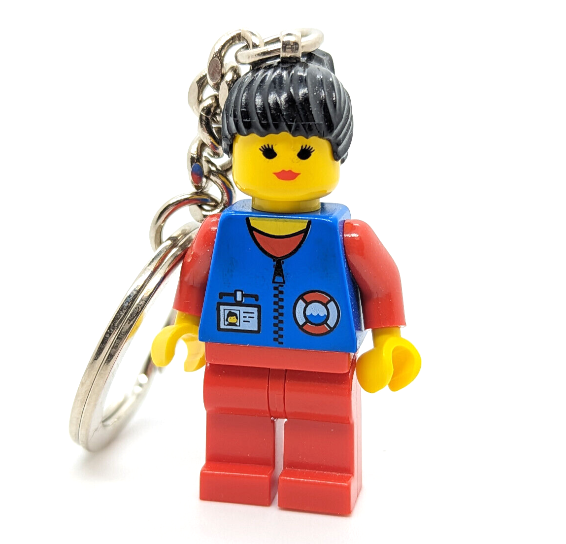 NEW Vintage 3918 Coast Guard Female Key Chain (3918) w/ Lego Logo
