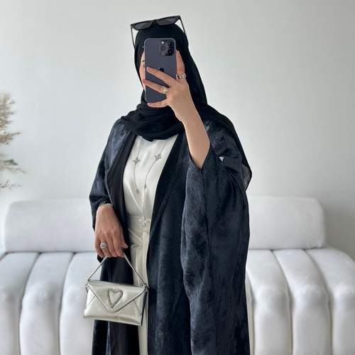 Mujeres Musulmanas Islámicas Batas Largas Cárdigan Abierto Abaya Kimono Abaya Vestidos Vestido - Imagen 11 de 27