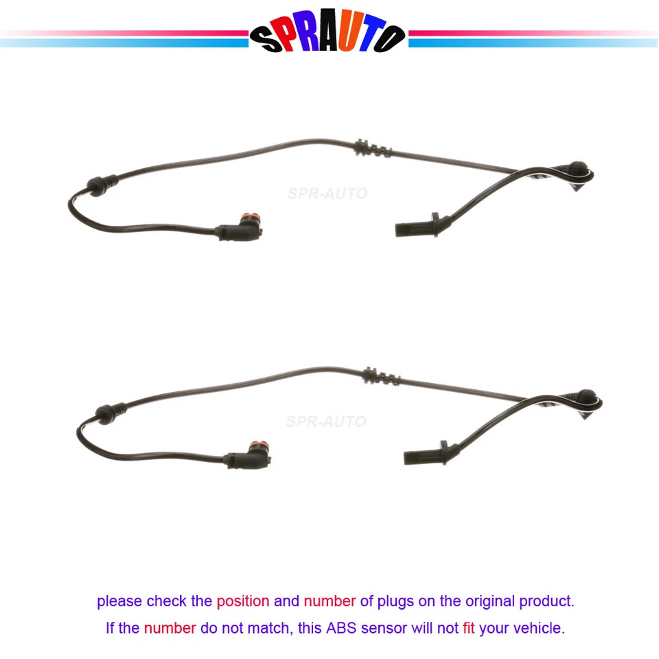 For 2007-2012 Mercedes Benz S550 2007-2013 Front Left & Right 2XABS Speed Sensor - Изображение 3 из 4