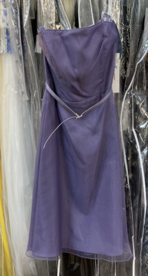 Victorian Lilac) Alfred Angelo Size 12 Women's Short Formal Dress