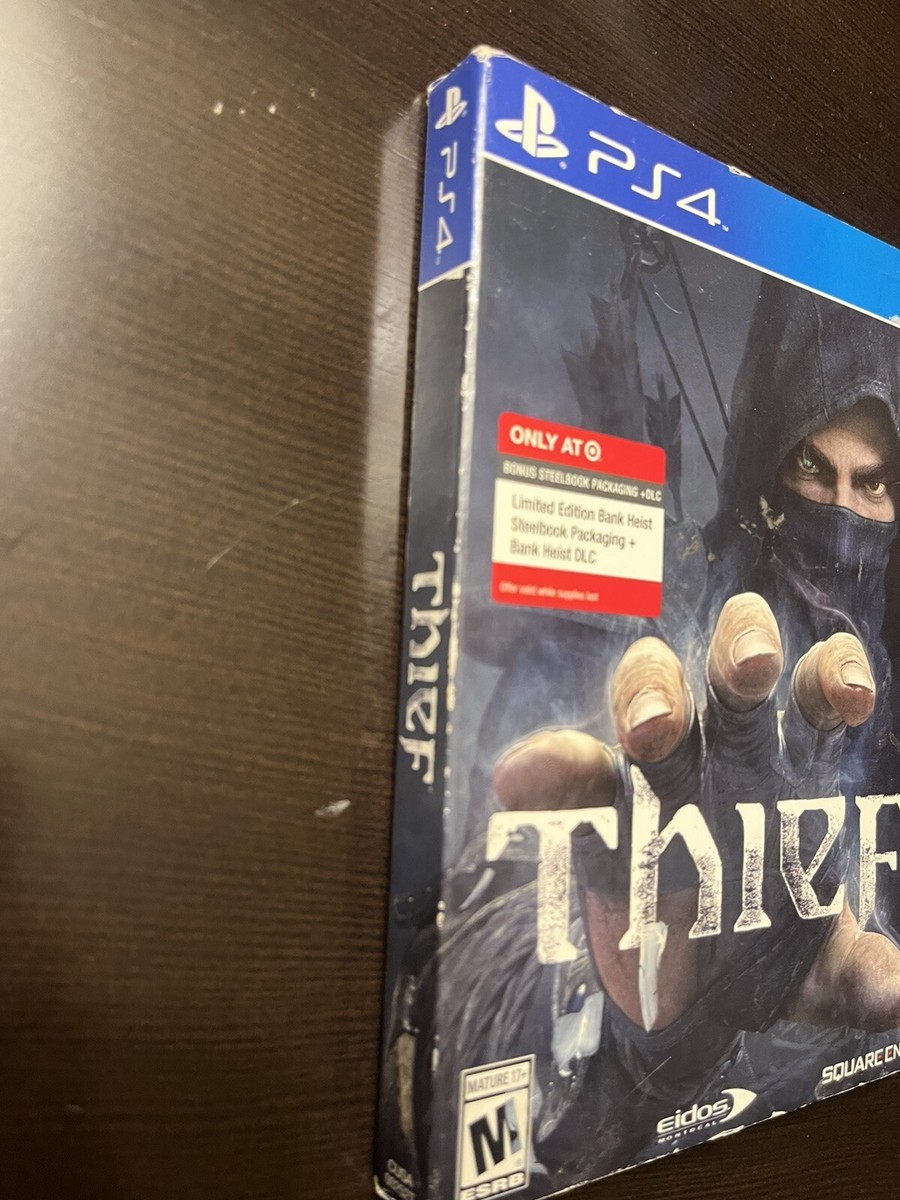 Thief Limited Edition Steelbook Target Exclusive PlayStation 4 PS4