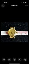 Vintage Omega Ladymatic Cal. 455 Automatic Watch Solid 18k Yellow Gold *Read* 22