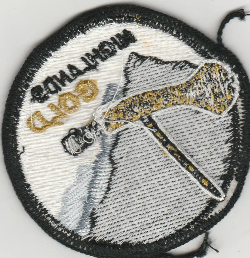 Highlands Gold Patch ~ Approximately 2.75" - Image 2 of 2