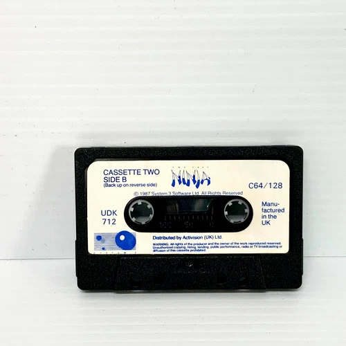 The Last Ninja Cassette Two - Commodore 64 - Vintage - Free Postage!