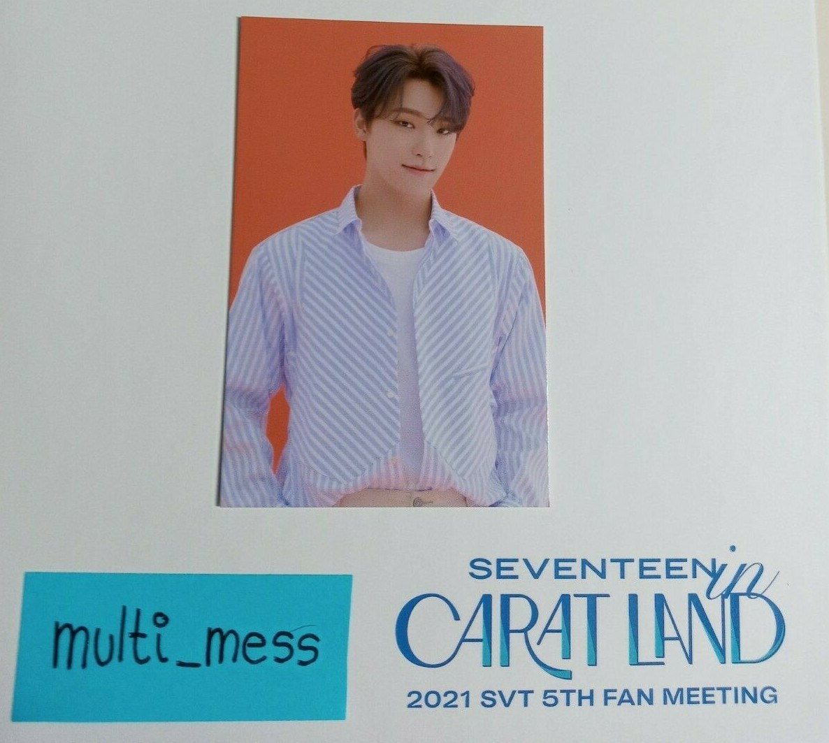 Seventeen in Carat Land 2021 Dino 013 trading photocard | eBay