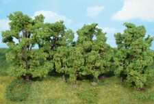 HEKI 1414 Confezione di 14 alberi verde medio (altezza cm. 14-16)