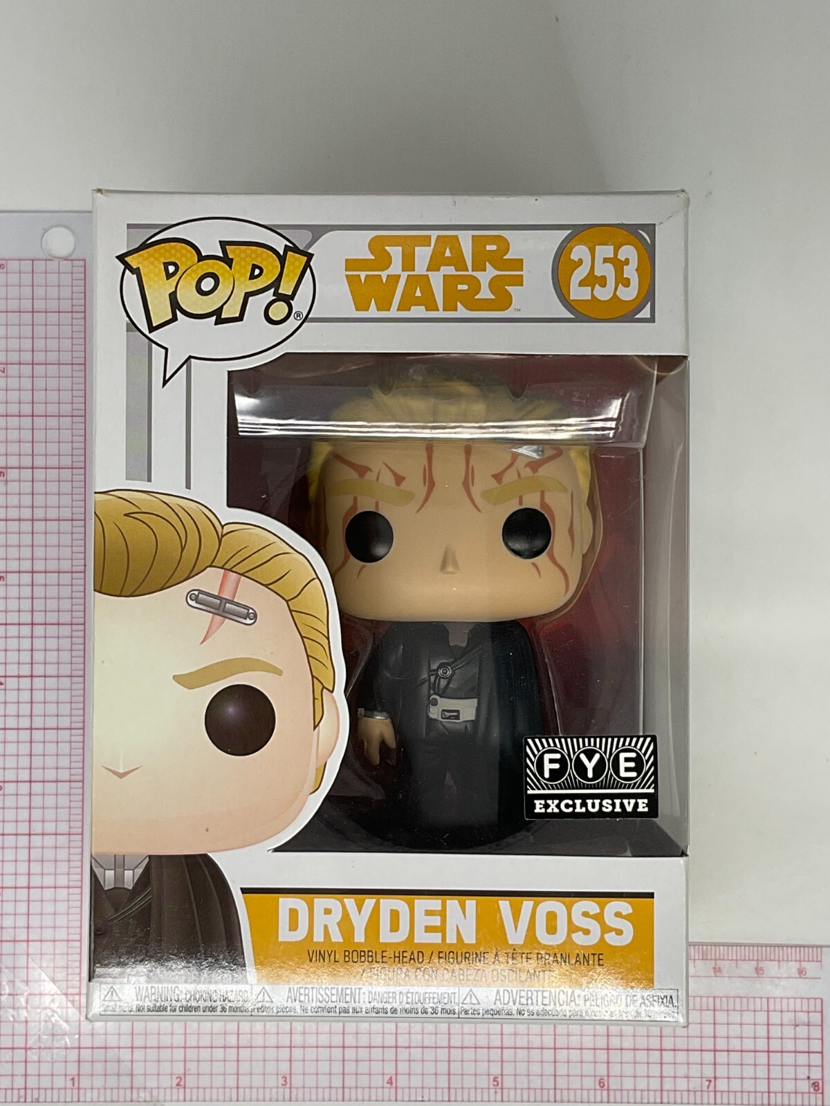 En Oferta Funko Pop Star Wars Solo Película Dryden Voss #253 Vinilo Exclusivo Ver Fotos D01