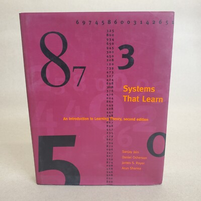 Systems that learn, an introduction learning theroy 2nd edition, Jain Osherson