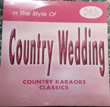 COUNTRY WEDDING CDG KARAOKE DISC CLASSICS CKC 42 CD G KENNY ROGERS  MORE