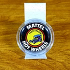 Hot Wheels Vintage Redline Paddy Wagon Metal Button Pin Tab HK Hong Kong 1970