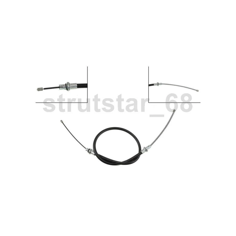 2 cables de freno de estacionamiento traseros para Dodge Caravan 2001 2002 2003 2004 2005 2006 2007 Foto 2 de 4