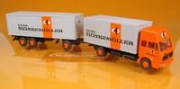 Wiking 045901 Mb 1638 Koffer Lzg MöNkemöLler 1:87 Neu Modellauto