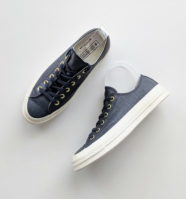 converse crocodile leather