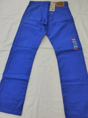 Neu mit Etikett Levis 514 Brite Blue 005140446