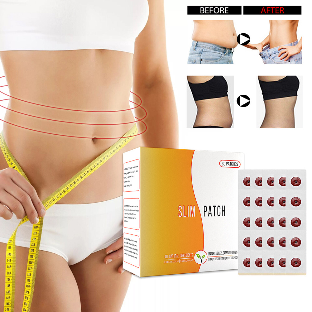 30pcs Weight Loss Navel Sticker Slim Detox Adhesive Sheet Effective