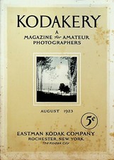 Kodakery Magazine for Amateur Photographers Kodak August 1923 Baseball